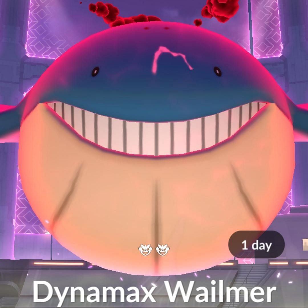 Dynamax Wailmer (Image via TPC/Sportskeeda Gaming)